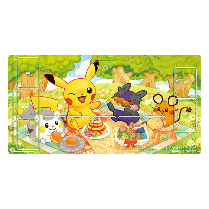 【新品】ポケモンカードゲーム ラバープレイマット ピカチュウ&モルペコ