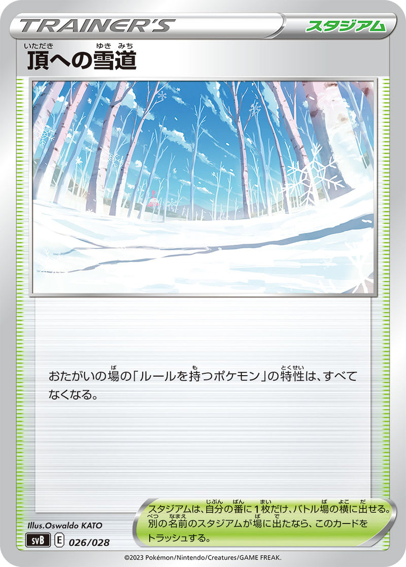 【状態B】頂への雪道 SVB 026/028
