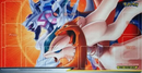 【状態A-】ポケモンカードゲーム ラバープレイマット 海外版(台湾) レシラム＆リザードン＆アルセウス＆ディアルガ＆パルキア
