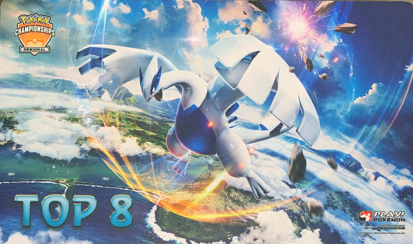 【状態B】ポケモンカードゲーム ラバープレイマット 海外版 ルギア REGIONAL TOP8