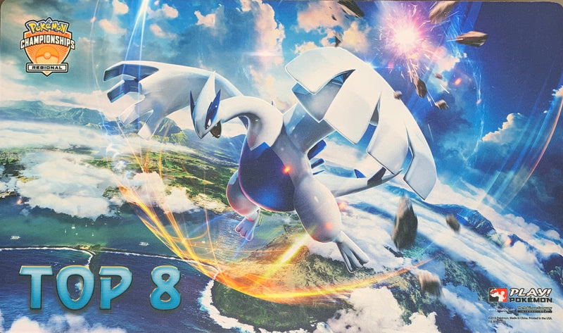 【状態B】ポケモンカードゲーム ラバープレイマット 海外版 ルギア REGIONAL TOP8