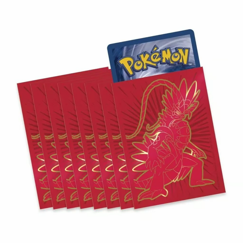 【新品】ポケモンカードゲーム デッキシールド 海外版 Scarlet & Violet Elite Trainer Box コライドン