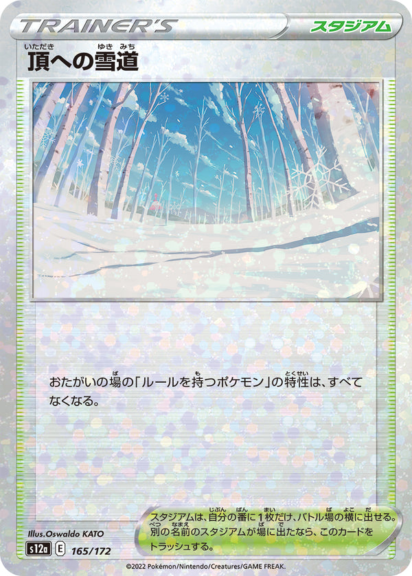 【状態B】頂への雪道 ミラー S12a 165/172