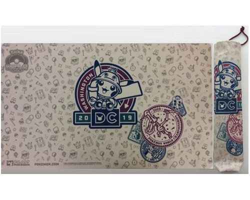 【新品】ポケモンカードゲーム ラバープレイマット 海外版 POKEMON CHAMPIONSHIPS WASHINGTON D.C. 2019