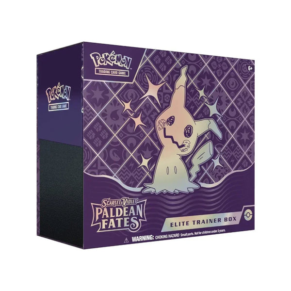 状態A-)ポケモンカードゲーム 海外版 Paldean Fates Elite Trainer Box