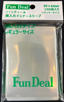 Fun Deal ファンディール 横入れインナースリーブ レギュラーサイズ 100枚