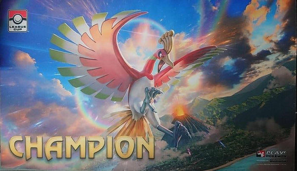 ポケモンカードゲーム ラバープレイマット 海外版 ホウオウ CHAMPION
