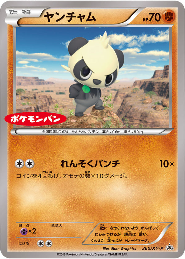 【状態A-】ヤンチャム PROMO 260/XY-P