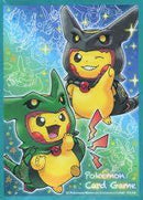 【新品】ポケモンカードゲーム デッキシールド レックウザのポンチョを着たピカチュウ