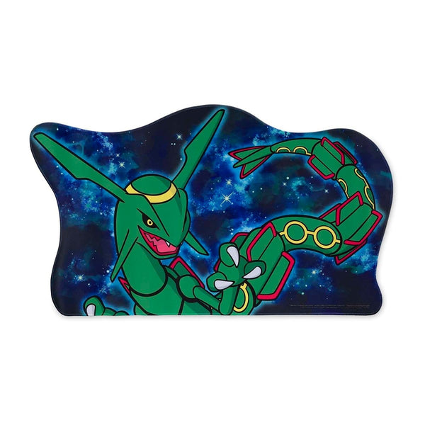 【新品】ポケモンカードゲーム ラバープレイマット 海外版 Rayquaza Die-Cut レックウザ