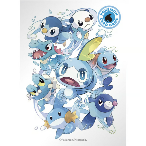 ポケモンカードゲーム デッキシールド タイプファイターズ 水