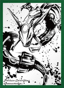 【新品】ポケモンカードゲーム デッキシールド レックウザ 墨絵ver. ver.2