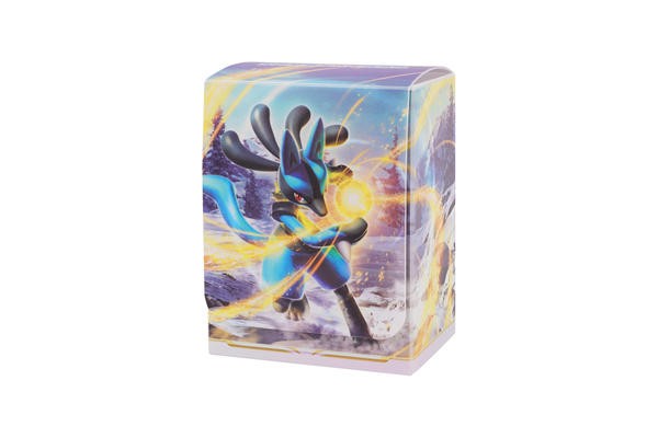 【新品】ポケモンカードゲーム デッキケース 海外版 ルカリオ