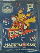 【新品】ポケモンカードゲーム デッキシールド 海外版 WCS2025 アナハイム ペナント ピカチュウ