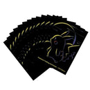 【新品】ポケモンカードゲーム デッキシールド 海外版 ピカチュウ シルエット Pikachu Chalk