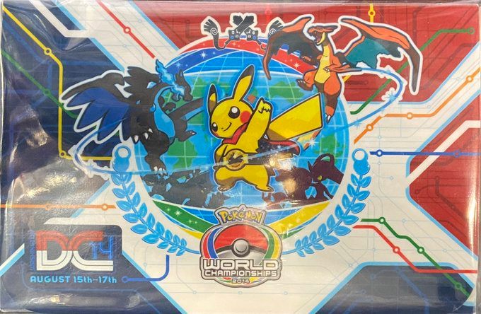 【新品】ポケモンカードゲーム ダブルデッキケース 海外版 WCS2014 ワシントンDC  ピカチュウ