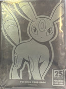 【新品】ポケモンカードゲーム デッキシールド 海外版 ブラッキー 25th