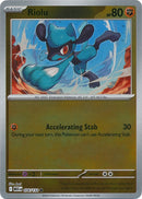 英語版)Riolu 076/132 (Reverse Foil) リオル