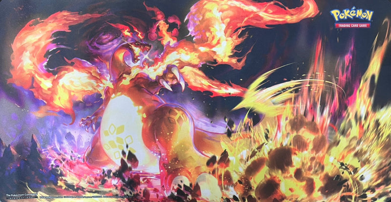 【状態A-】ポケモンカードゲーム ラバープレイマット 海外版 キョダイマックスリザードン