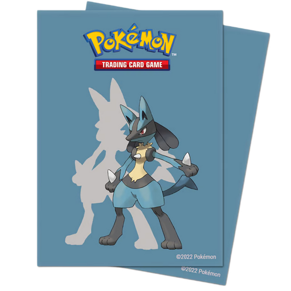 【状態A-】ポケモンカードゲーム デッキシールド 海外版 ルカリオ