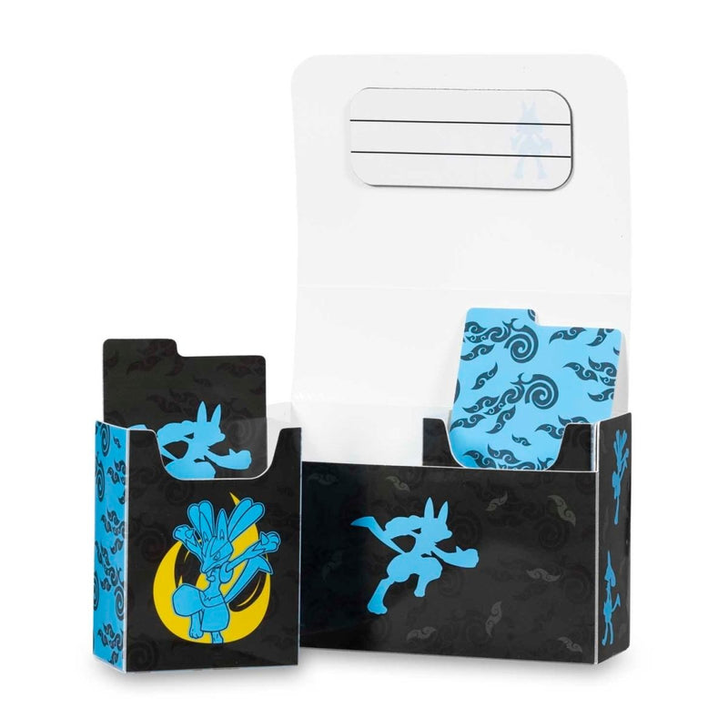 【新品】ポケモンカードゲーム ダブルデッキケース 海外版 Lucario Focused Fighter ルカリオ