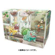 【新品】ポケモンカードゲーム デッキケース Pokemon Grassy Gardening