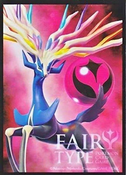 【状態A】ポケモンカードゲーム デッキシールド ゼルネアス フェアリー ジムチャレンジ