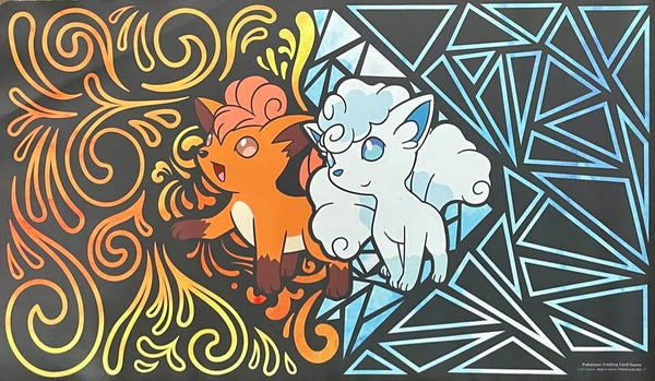 【新品】ポケモンカードゲーム ラバープレイマット 海外版 ロコン＆アローラロコン