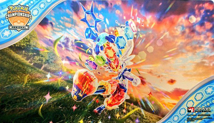 【状態A-】ポケモンカードゲーム ラバープレイマット 海外版 エースバーン