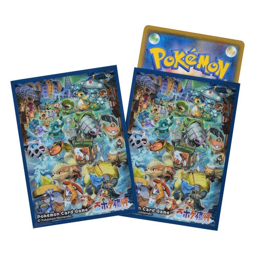 【新品】ポケモンカードゲーム デッキシールド 百ポケ夜行の図