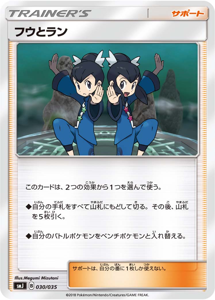 【状態B】フウとラン SMJ 030/035
