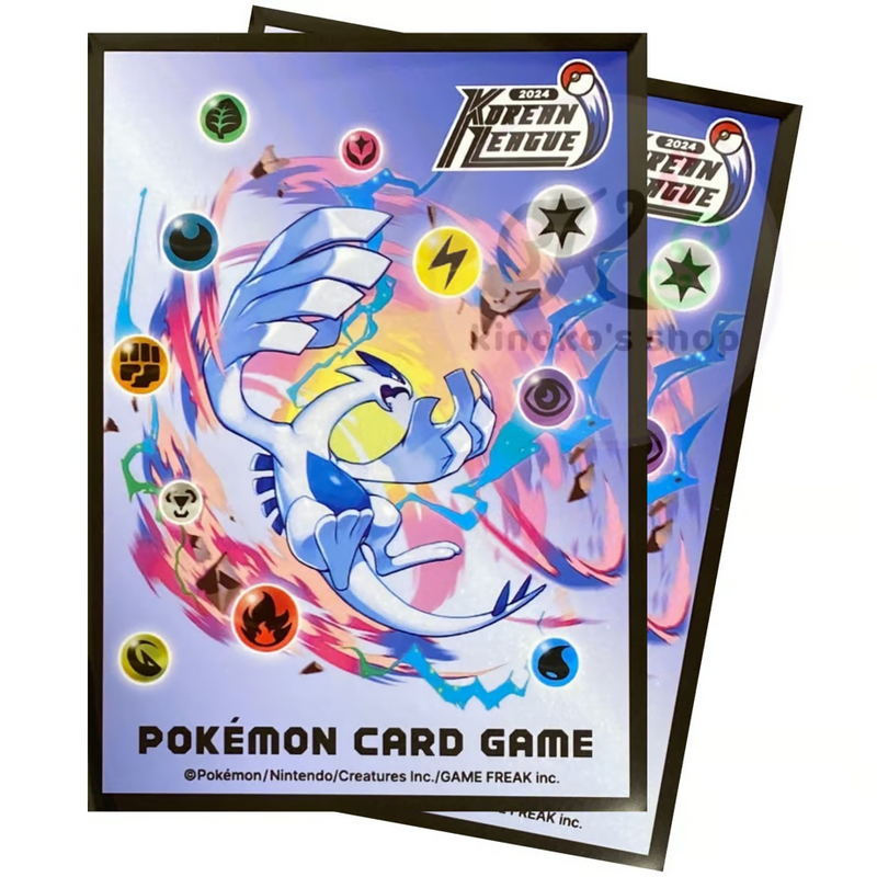 【新品】ポケモンカードゲーム デッキシールド 海外版 Korean Reague ルギア