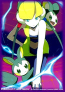 【状態A-】ポケモンカードゲーム オフィシャルデッキシールド カミツレ 32枚入り