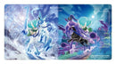 【新品】ポケモンカードゲーム ラバープレイマット バドレックス(はくばじょうのすがた)＆バドレックス(こくばじょうのすがた)