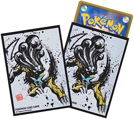 【新品】ポケモンカードゲーム デッキシールド 墨絵列伝 ライコウ