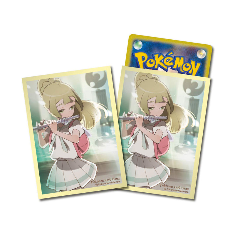 【新品】ポケモンカードゲーム デッキシールド リーリエ 祭壇での儀式