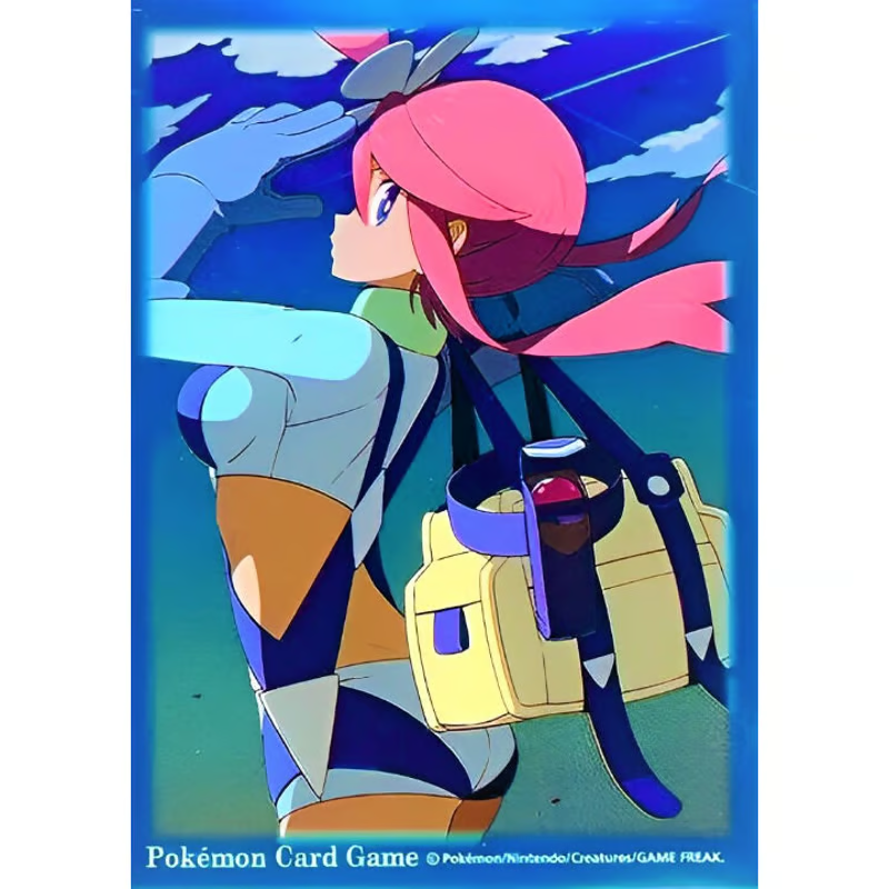 【新品】ポケモンカードゲーム デッキシールド フウロ メタリックver