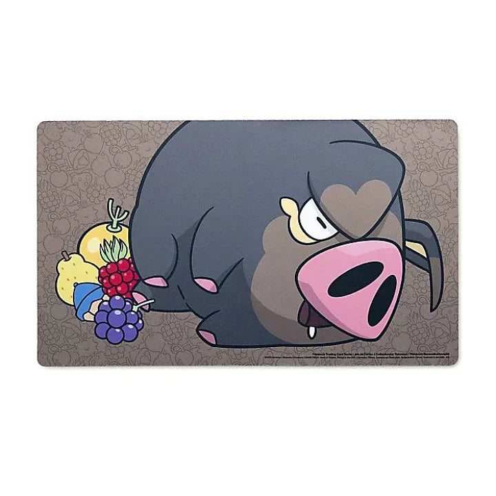 【状態A-】ポケモンカードゲーム ラバープレイマット 海外版 グルトン Brown