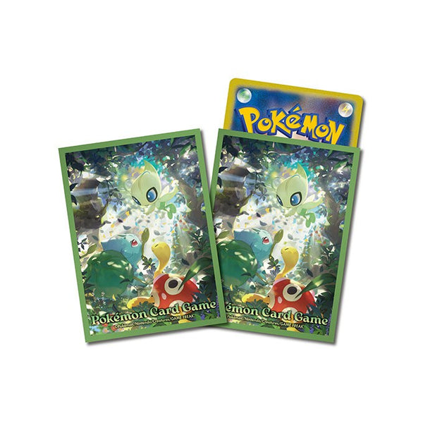 【新品】ポケモンカードゲーム デッキシールド プレミアム・グロス セレビィと仲間たち