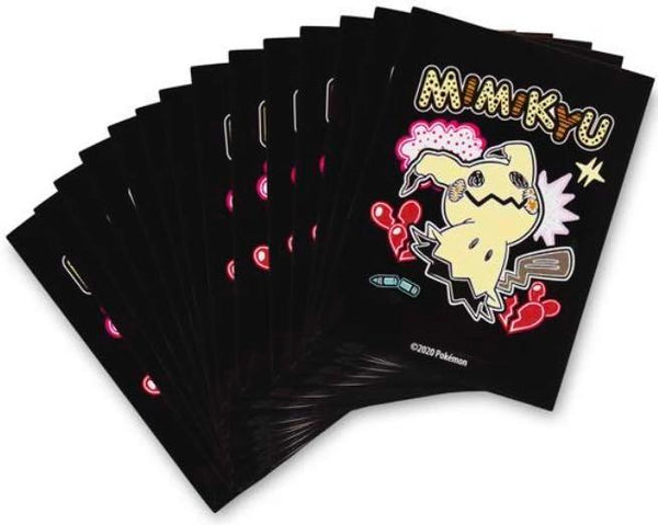 【新品】ポケモンカードゲーム デッキシールド 海外版 ミミッキュ 落書き
