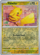 英語版)Pikachu 051/162 (Reverse Foil) ピカチュウ