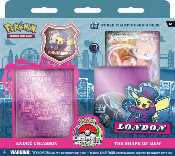 ポケモンカードゲーム 海外版 WCS2022 ロンドン ワールドチャンピオンシップデッキ ミュウVMAX 英