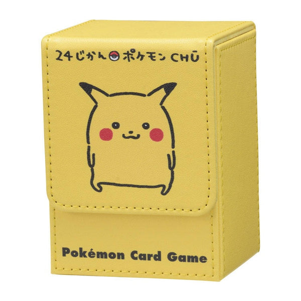 【新品】ポケモンカードゲーム フリップデッキケース 24じかんポケモンCHU ピカチュウ