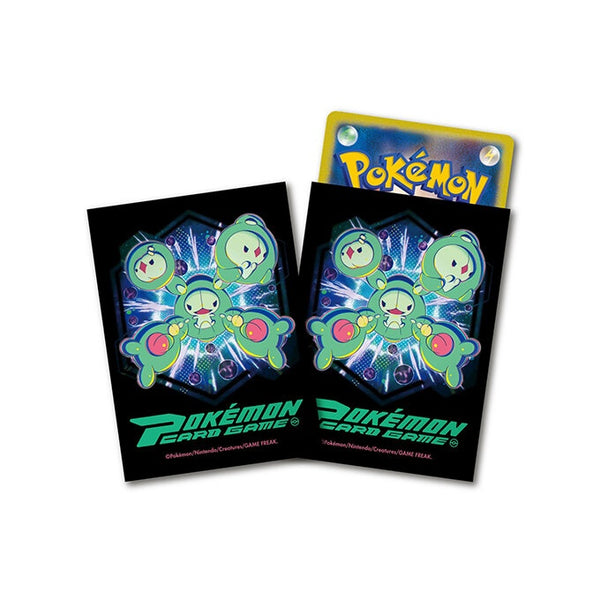 【新品】ポケモンカードゲーム デッキシールド プレミアム・マット PSYCHO CYBER ユニラン ダブラン ランクルス