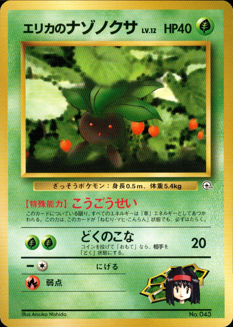 エリカのナゾノクサ 1stGYM_D2Er 001/030