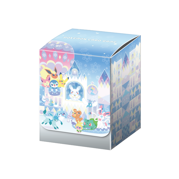 【新品】ポケモンカードゲーム デッキケース 海外版 snow seasons