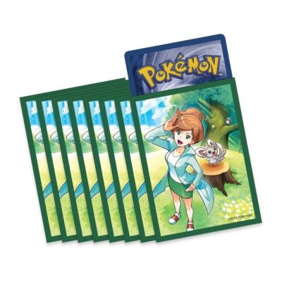 【新品】ポケモンカードゲーム デッキシールド 海外版 アララギ博士 プレミアムトーナメントコレクション