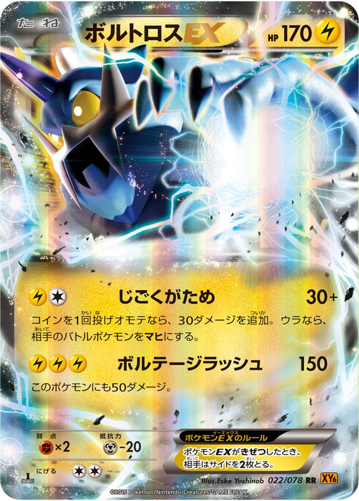 PSA10 ポケモンカード ボルトロスEX 022/070 PSA10 ポケモンカード ボルトロスEX 022/070 PSA10 ポケモンカード