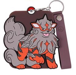 ポケモンカードゲーム ラバーキーホルダー 海外版 ヒスイウインディ