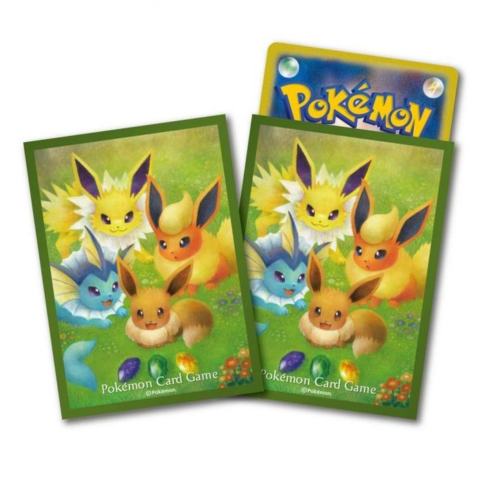 【新品】ポケモンカードゲーム デッキシールド イーブイと進化